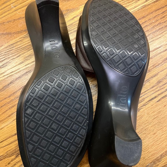 Rialto Brown Leather Starship Sandals SZ 9 - Picture 8 of 9